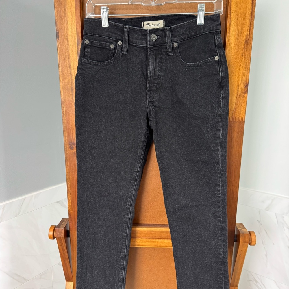 Madewell Charcoal Denim Pants